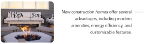 New construction home features