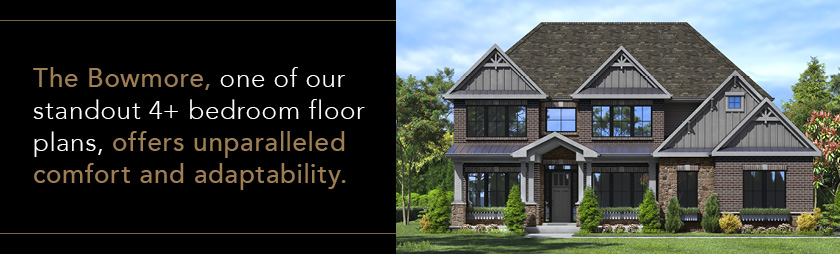 new home in PA with the Bowmore floor plan by Eddy Homes