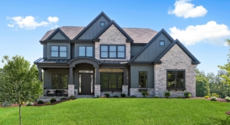 the Bowmore floor plan in a brand new home by Eddy Homes