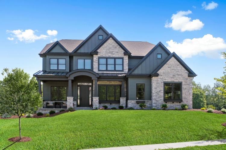 the Bowmore floor plan in a brand new home by Eddy Homes