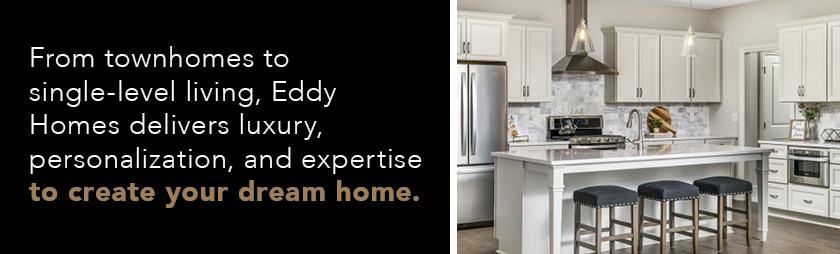 interior of a kitchen in a new home